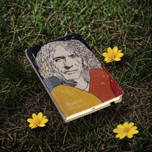 Libreta de la obra Rock transgresivo de Ángel Iglesias