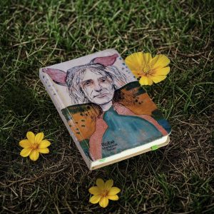 Libreta de la obra Burbujas en el tiempo de María José Teruel