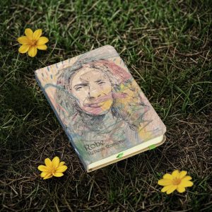 Libreta de la obra Todo cambió de sentido de Rebeca Romero