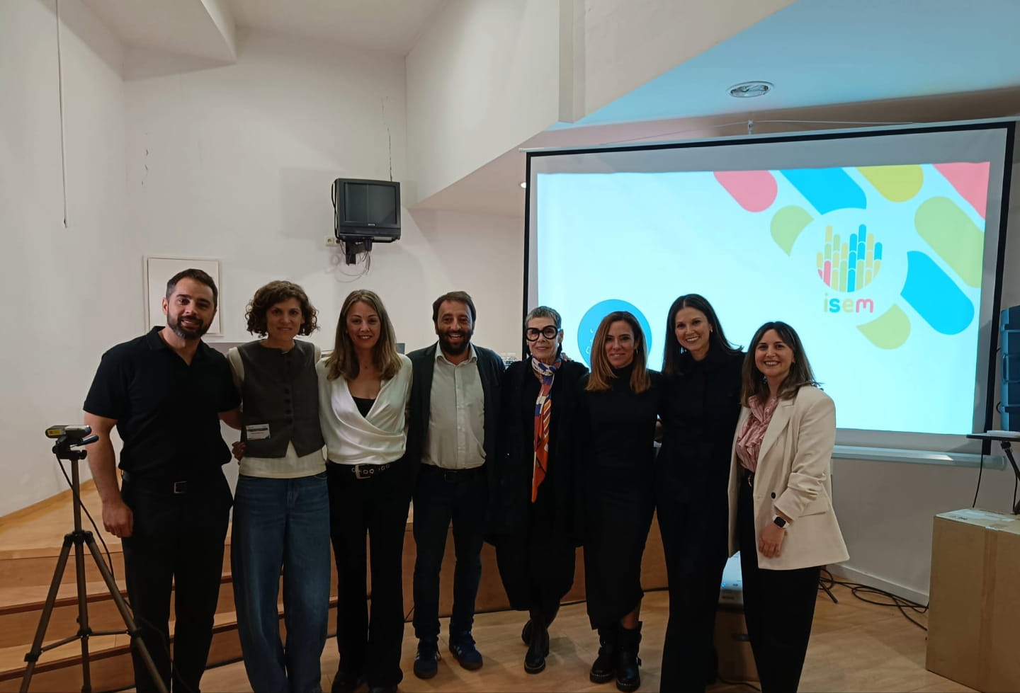 Foto de los participantes de Red ISEM en el congreso de salud mental en Zamora